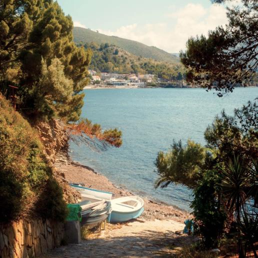 Scorcio del mare.