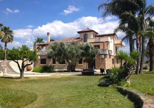 Esterno del B&B Il Tuffatore.
