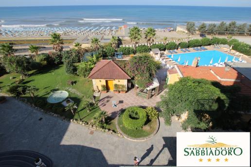 Panoramica dell'Hotel Club Sabbiadoro.
