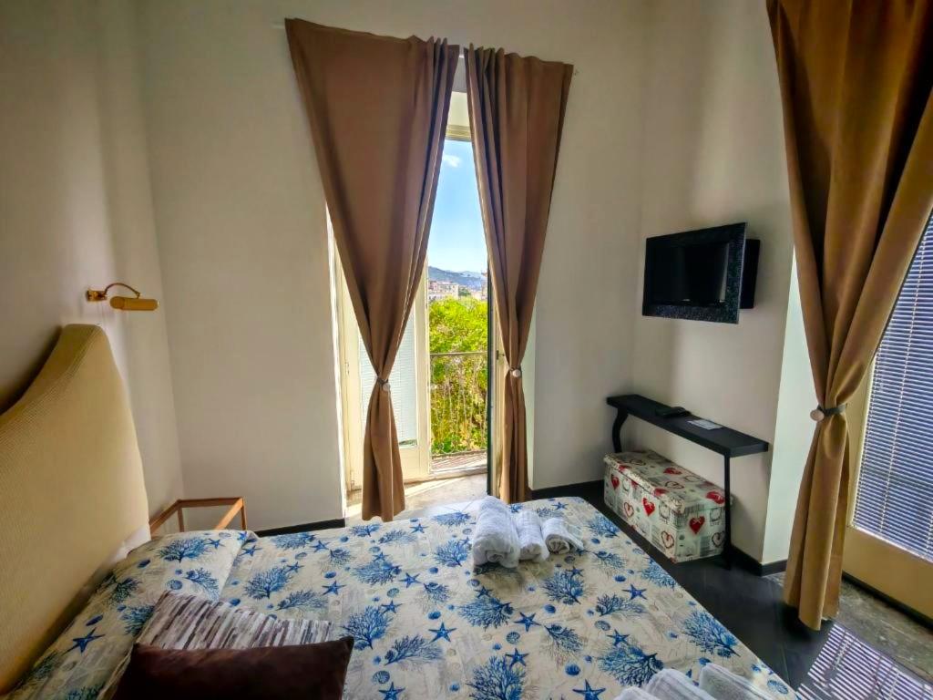 La vista dalla camera da letto.