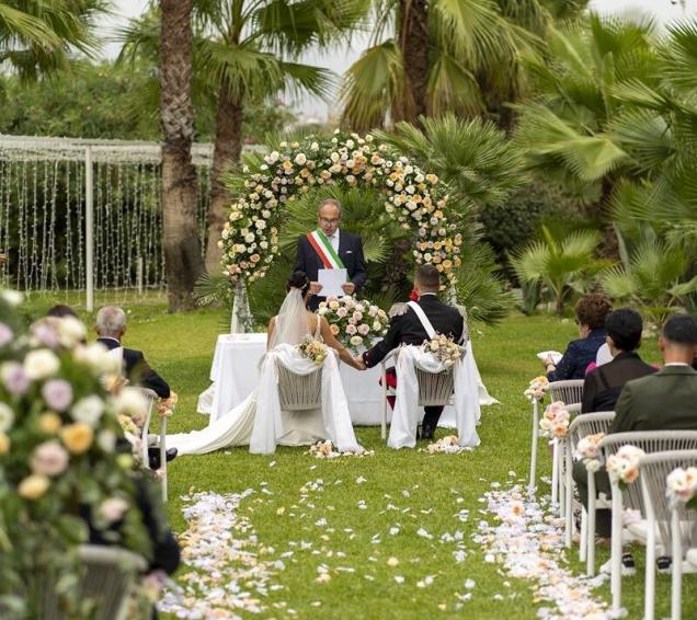 Matrimonio all'Hotel Meridiana.