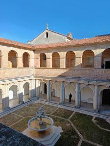 Visione dall'alto della Certosa di San Lorenzo.