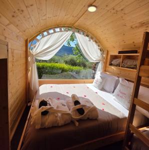 Das romantische Schlafzimmer.