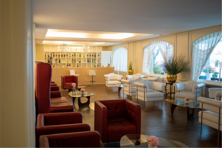 La Hall dell'Hotel. 